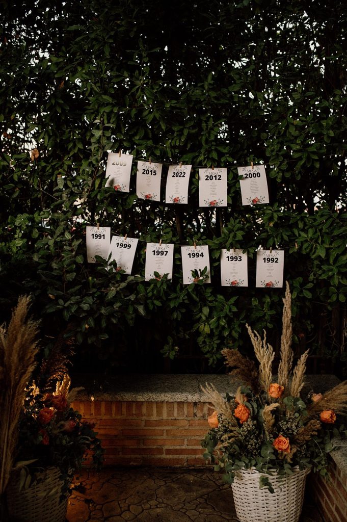 Papelería para bodas