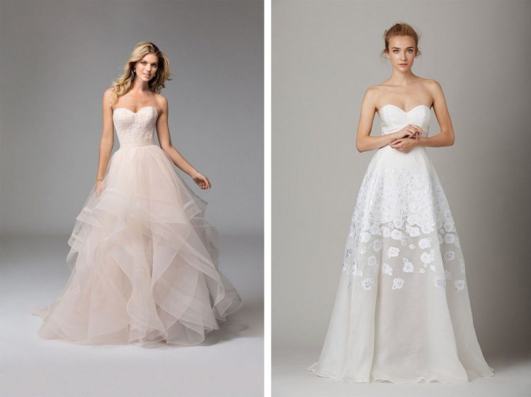 Tipos de escote de novia