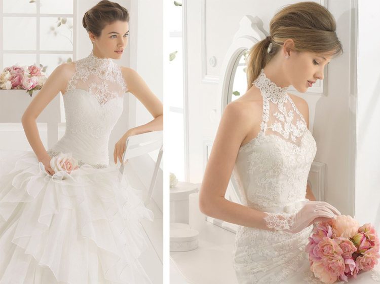 Tipos de escote de novia