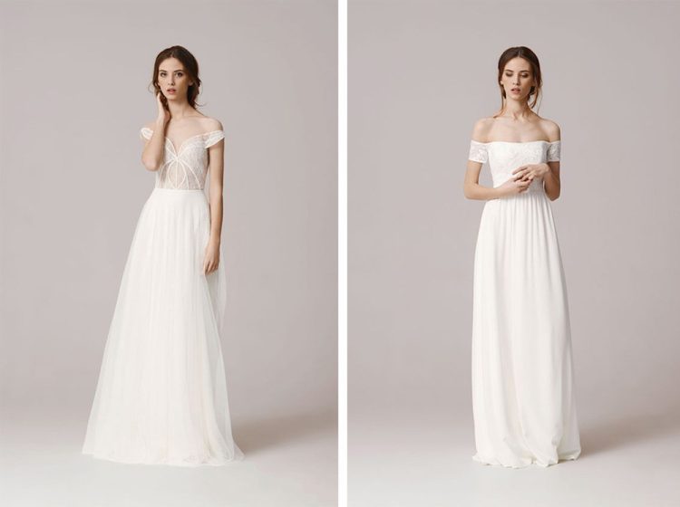 Tipos de escote de novia