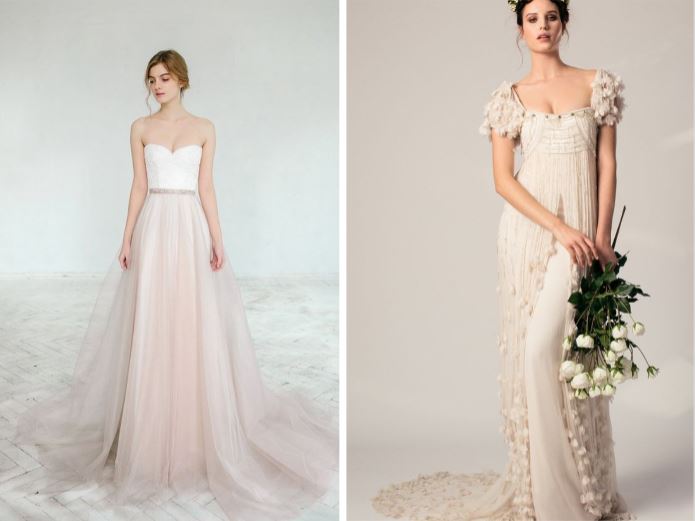 Tipos de vestido de novia