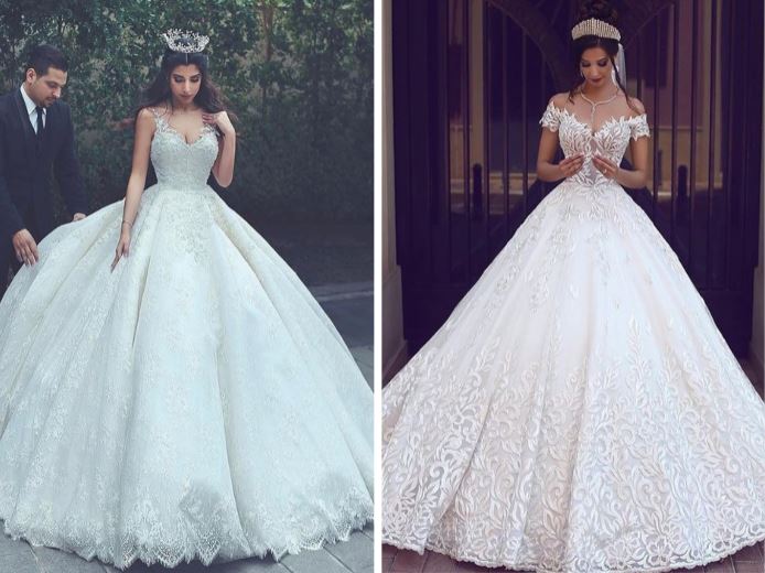 Tipos de vestido de novia