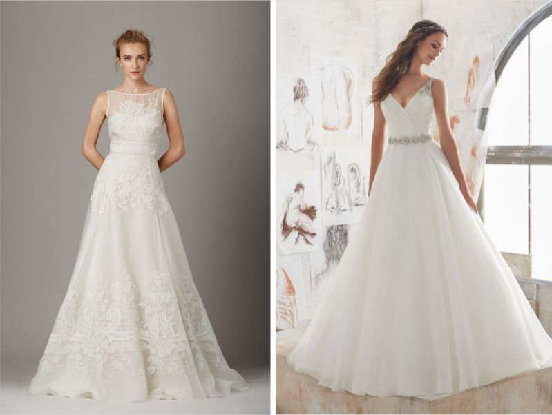 Tipos de vestido de novia